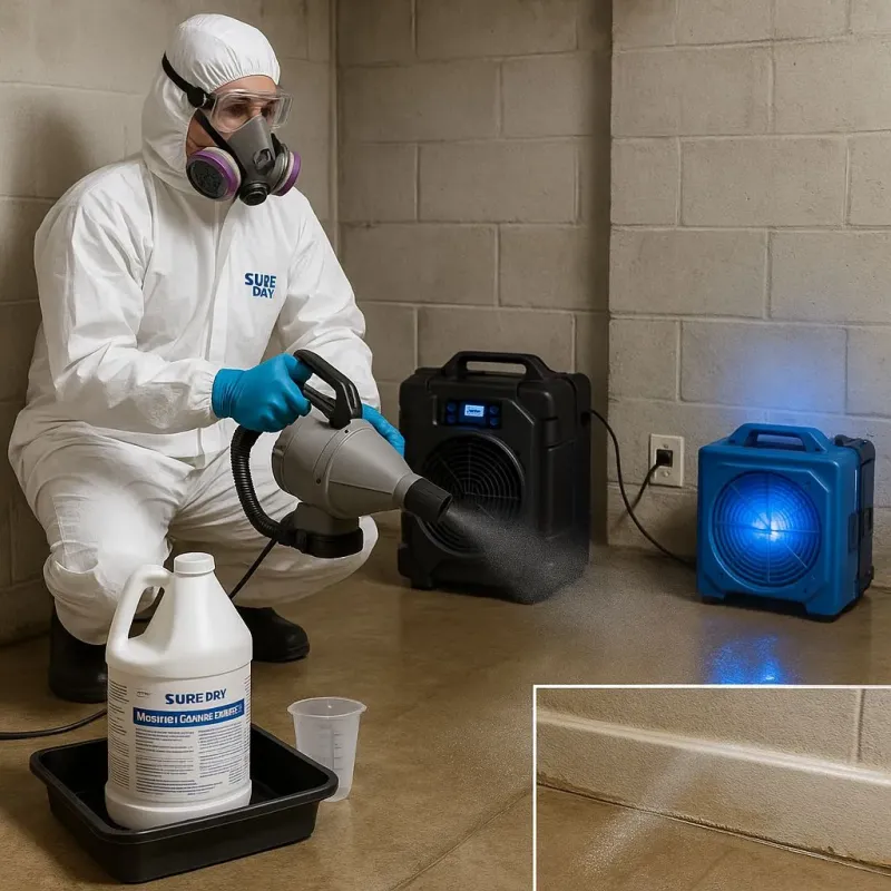 Sanitization and Odor Removal process in El Portal, FL
