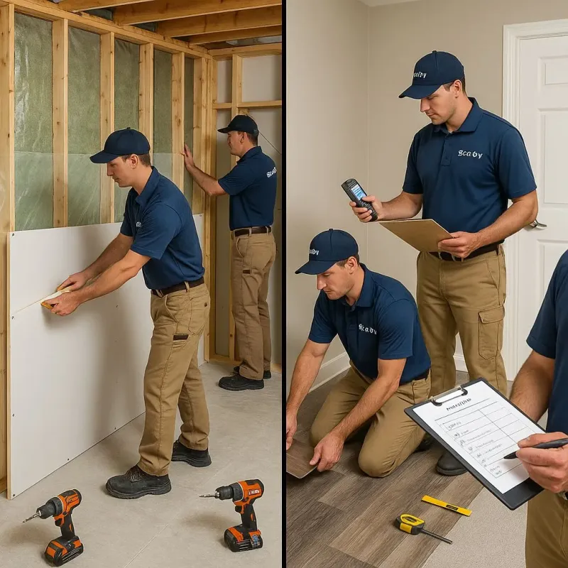 Repairs and Reconstruction process in El Portal, FL